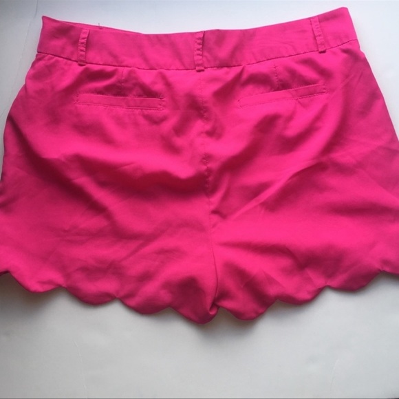 GB pink scallop hem shorts - Picture 3 of 6